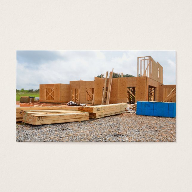 新しいホーム建築 (正面)