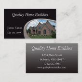 新しいホーム建築 名刺 (正面/裏面)