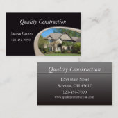 新しいホーム建築 名刺 (正面/裏面)