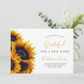 新しいホーム感謝祭アドレスの変更を移動 案内状 (スタンド正面)