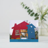 新しいホーム新しいライフポストカードを移動した 案内ポストカード (スタンド正面)