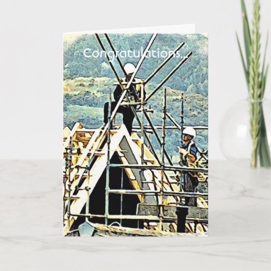 新しいホーム案内応答カード カード (正面)