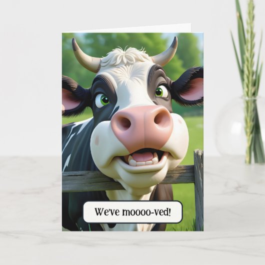 新しいホーム発表 カード (正面)