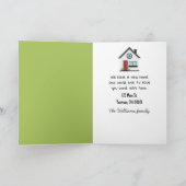 新しいホーム発表 カード (内部)