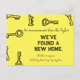 新しいホーム発表/鍵テーマ ポストカード