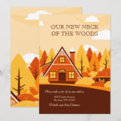 新しいホーム秋発表 案内状 (正面/裏面)