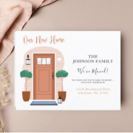 新しいホーム移動のお知らせ ポストカード