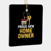 新しいホーム誇りを持ったオーナー セラミックオーナメント (右)