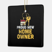 新しいホーム誇りを持ったオーナー セラミックオーナメント (左)