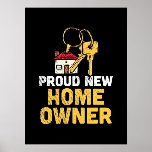 新しいホーム誇りを持ったオーナー ポスター (正面)