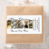 新しいホーム金ゴールド&シルバーのコラージュから ラベル (インサイチュ)