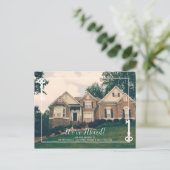 新しいホーム鍵の移動アナウンス写真のアップロード 案内ポストカード (スタンド正面)