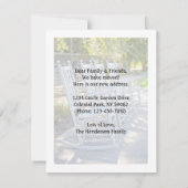 新しいホーム5の写真アドレスの変更引っ越しました 案内状 (裏面)