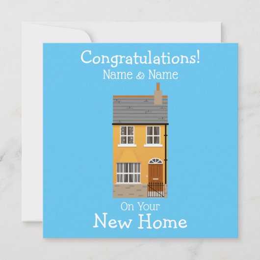 新しいホーム カード (正面)