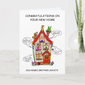 新しいホーム カード (正面)