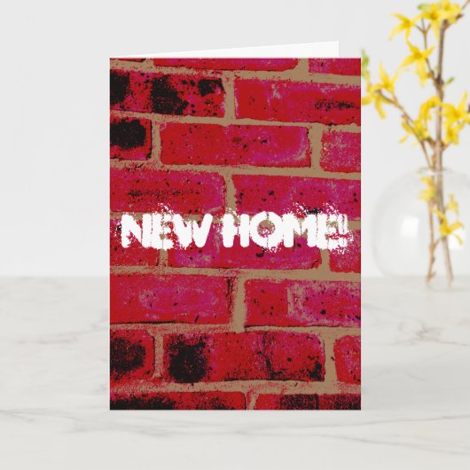 新しいホーム カード (黄色い花)