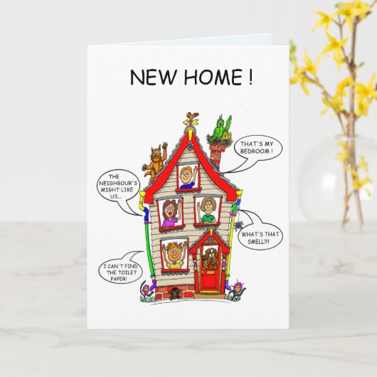 新しいホーム カード (黄色い花)