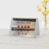 **新しいホーム** カード (黄色い花)