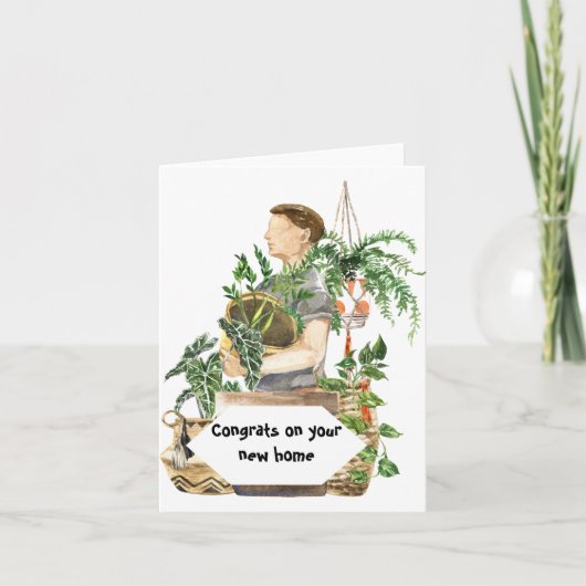 新しいホーム カード (正面)