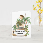 新しいホーム カード (黄色い花)