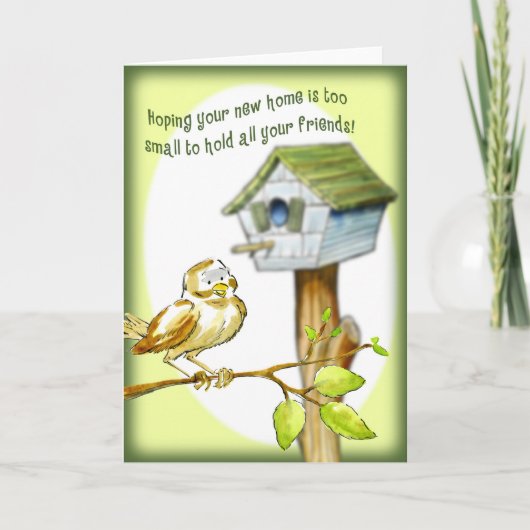 新しいホーム カード (正面)