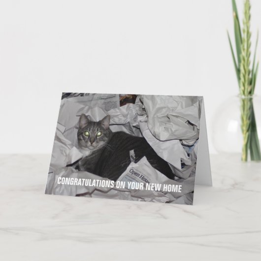 新しいホーム カード (正面)