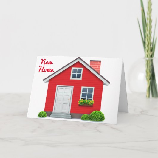 新しいホーム**カード**「おめでとう」 カード (正面)
