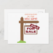 新しいホーム ポストカード (正面/裏面)