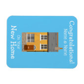 新しいホーム マグネット (横)