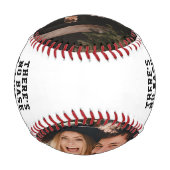 新しいホームKeepsakeの写真 野球ボール (裏面)