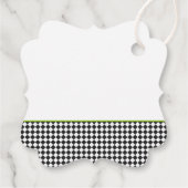 新しいホームZipコードの開始メッセージカードの移動 フェイバータグ (裏面)