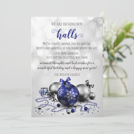 新しいホールが動くクリスマスデコレーション シーズンカード (スタンド正面)