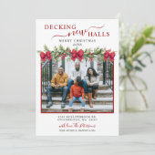 新しいホールのデッキフォトクリスマスニューホームムービング 案内状 (スタンド正面)