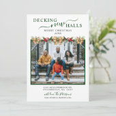 新しいホールのデッキフォトクリスマスニューホームムービング 案内状 (スタンド正面)