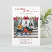 新しいホールのデッキフォトクリスマスニューホームムービング 案内状 (スタンド正面)