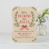 新しいホールのデッキ |クラフト素朴リース シーズンカード (スタンド正面)