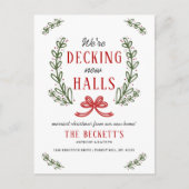 新しいホールのデッキ |モダンリース引越 案内ポストカード (正面)