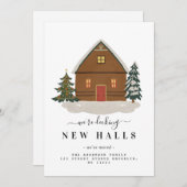 新しいホールのデッキ | 休日の引っ越しアナウンス シーズンカード (正面/裏面)