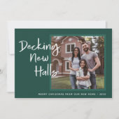 新しいホールのデッキ | 緑の動く発表 シーズンカード (正面)