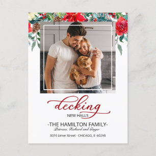 新しいホールをデッキに移動する発表写真 シーズンポストカード