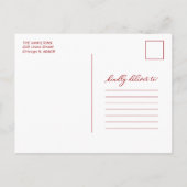 新しいホールをデッキに移動する発表写真 シーズンポストカード (裏面)