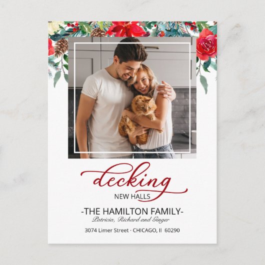 新しいホールをデッキに移動する発表写真 シーズンポストカード (正面)