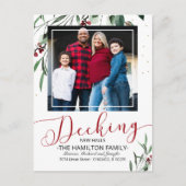 新しいホールをデッキに移動する発表写真 シーズンポストカード (正面)