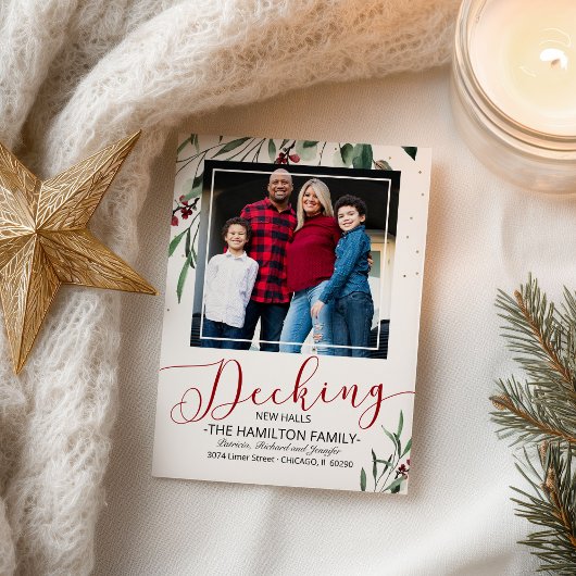 新しいホールをデッキに移動する発表写真 シーズンポストカード