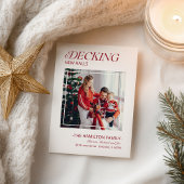 新しいホールをデッキに移動する発表写真 シーズンポストカード