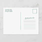 新しいホールをデッキに移動する発表写真 シーズンポストカード (裏面)