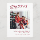 新しいホールをデッキに移動する発表写真 シーズンポストカード (正面)