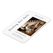 新しいホールをデッキクリスマスフォトムービング マグネット (左側)