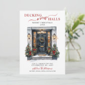 新しいホールをデッキニューホームクリスマスムービング 案内状 (スタンド正面)