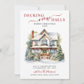 新しいホールをデッキニューホームクリスマスムービング 案内状 (正面)
